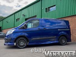 Fits Ford Transit Custom 12-18 Side Sill Skirt Swb Sport Not Bars Running Boards