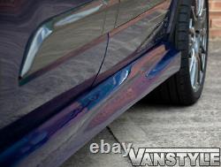 Fits Ford Transit Custom 12-18 Side Sill Skirt Swb Sport Not Bars Running Boards