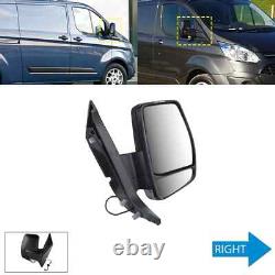 Fits Ford Transit Custom 2012-2023 Right Electric Powerfold Complete Mirror Unit