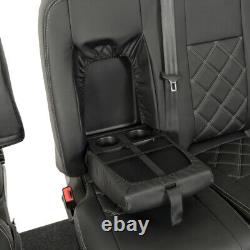 Fits Ford Transit Custom Leader (2022 Onwards) Leatherette Front Seat Covers 237
