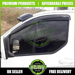 Fits Ford Transit Custom Wind Deflectors Rain Smoke Brand New 2013-2021