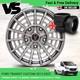 Fits Ford Transit Custom Wolfrace Turismo Super-t Silver 18 & Grabber At3 Tyres
