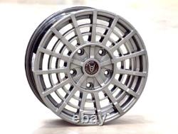 Fits Ford Transit Custom Wolfrace Turismo Super-t Silver 18 & Grabber At3 Tyres