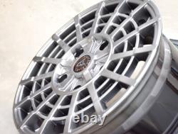 Fits Ford Transit Custom Wolfrace Turismo Super-t Silver 18 & Grabber At3 Tyres