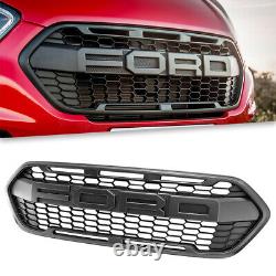 Fits Genuine Ford Transit Custom 2018 F150 Style Front Grille Matte Black Trail