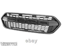 Fits Genuine Ford Transit Custom 2018 F150 Style Front Grille Matte Black Trail