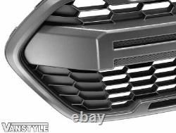 Fits Genuine Ford Transit Custom 2018 F150 Style Front Grille Matte Black Trail