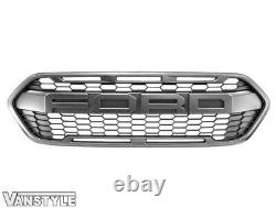 Fits Genuine Ford Transit Custom 2018 F150 Style Front Grille Matte Black Trail