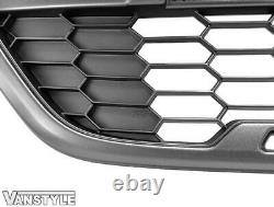 Fits Genuine Ford Transit Custom 2018 F150 Style Front Grille Matte Black Trail