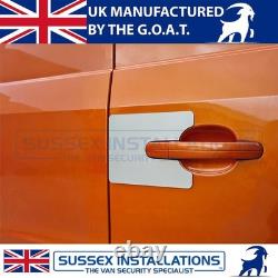 For Ford Custom (2013-On) Rear Barn Door Security/Repair Shield Set