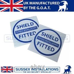 For Ford Custom (2013-On) Rear Barn Door Security/Repair Shield Set