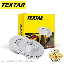 For Ford Genuine OE Front Brake Discs Pair Coated Vented 92320303 Textar 288 mm