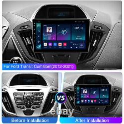 For Ford Transit Custom 9 Car Stereo Apple Carplay Android 13 Radio GPS +Camera