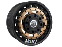 For Transit Custom Mk2 Wolfrace Slotmag 17 Inch Matte Bronze 6x120 Alloy Wheels