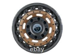 For Transit Custom Mk2 Wolfrace Slotmag 17 Inch Matte Bronze 6x120 Alloy Wheels