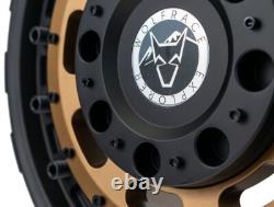 For Transit Custom Mk2 Wolfrace Slotmag 17 Inch Matte Bronze 6x120 Alloy Wheels