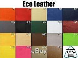 Ford Transit CUSTOM SEAT COVERS ECO LEATHER Bentley Stitching & LOGOS SEATS 2+1