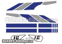 Ford Transit CUSTOM full 008 racing stripes graphics stickers decals SWB LWB