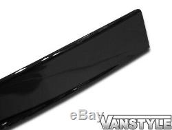 Ford Transit Custom 18 Lower Abs Gloss Black Splitter Spoiler Bumper Lip Add On