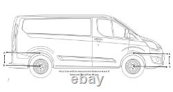 Ford Transit Custom 2 x Front Lowering Springs & Shockers 2020 Eibach