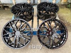 Ford Transit Custom 20 Alloy wheels ALUWERKS XT3 XL Black Gloss 5x160