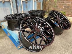 Ford Transit Custom 20 Alloy wheels ALUWERKS XT3 XL Black Gloss 5x160