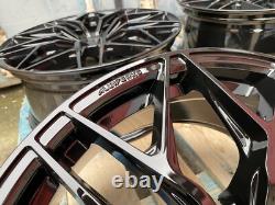 Ford Transit Custom 20 Alloy wheels ALUWERKS XT3 XL Black Gloss 5x160