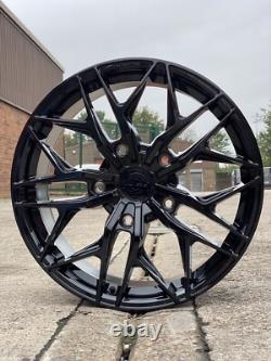 Ford Transit Custom 20 Alloy wheels ALUWERKS XT3 XL Black Gloss 5x160