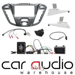 Ford Transit Custom 2012-2016 Nebular Piano Double Din Fascia Panel Kit CTKFD42C