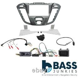 Ford Transit Custom 2012-2016 Nebular Piano Double Din Fascia Panel Kit CTKFD42C
