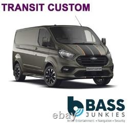 Ford Transit Custom 2012-2016 Nebular Piano Double Din Fascia Panel Kit CTKFD42C