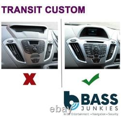 Ford Transit Custom 2012-2016 Nebular Piano Double Din Fascia Panel Kit CTKFD42C