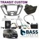 Ford Transit Custom 2012 2018 Euro 5 Car Stereo Fascia & Steering Kit CTKFD42C