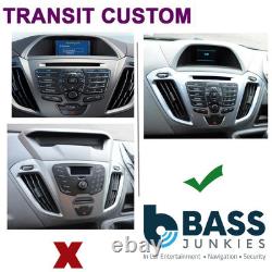 Ford Transit Custom 2012 2018 Euro 5 Car Stereo Fascia & Steering Kit CTKFD42C