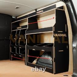 Ford Transit Custom 2012-2023 Hexaboard Driver Side Ulti-Rack Van Racking V3