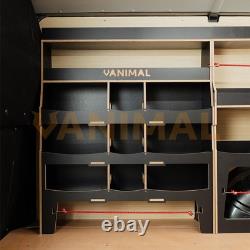 Ford Transit Custom 2012-2023 Hexaboard Driver Side Ulti-Rack Van Racking V3