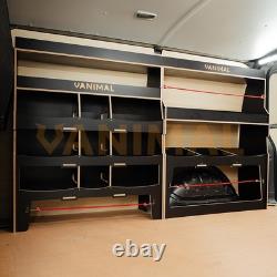 Ford Transit Custom 2012-2023 Hexaboard Driver Side Ulti-Rack Van Racking V3