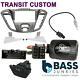 Ford Transit Custom 2012 On Car Stereo Double Din Fascia & Steering Kit CTKFD41C