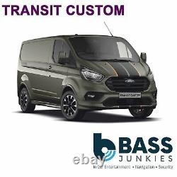 Ford Transit Custom 2012 On Car Stereo Double Din Fascia & Steering Kit CTKFD41C