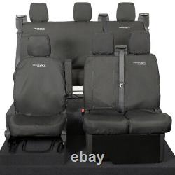 Ford Transit Custom 2013-18 All Seat Covers (em) & Free Mats 454 455 581 582