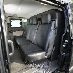 Ford Transit Custom 2013+ Leatherette All Seat Covers & Screen Wrap 316 161 329