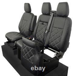 Ford Transit Custom (2013+) Leatherette Front Seat Covers & Mats 454 237