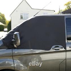 Ford Transit Custom 2013 On Deluxe Windscreen Screen Frost Wrap Cover 316 Black