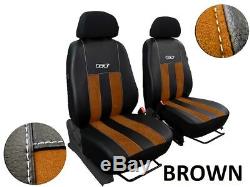 Ford Transit Custom 2014-2020 Artificial Leather & Alicante Tailored Seat Covers