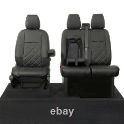 Ford Transit Custom 2017+ Leatherette Front Seat Covers & Frost Wrap 316 237