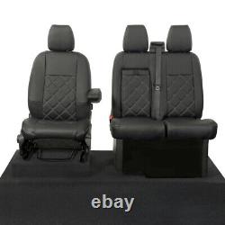 Ford Transit Custom 2017+ Leatherette Front Seat Covers & Frost Wrap 316 237