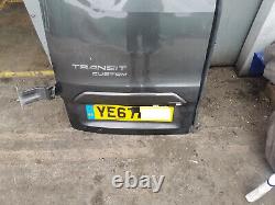 Ford Transit Custom 2017 Rear Door N/s/r Passenger Side Left In Grey