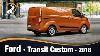 Ford Transit Custom 2018 Video E Informaci N Review En Espa Ol