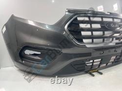 Ford Transit Custom 2018-on Front Bumper Magnetic Grey Jk21-17f003