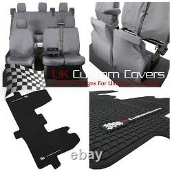 Ford Transit Custom (2021 On) All Seat Covers & Front Floor Mats 522 102 131 G